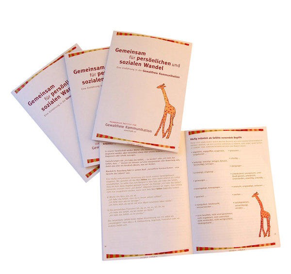 "Nonviolent Communication" guide book for practice groups